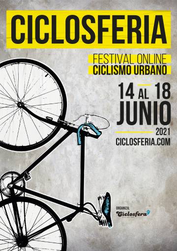 Poster of the second edition of Ciclosferia.