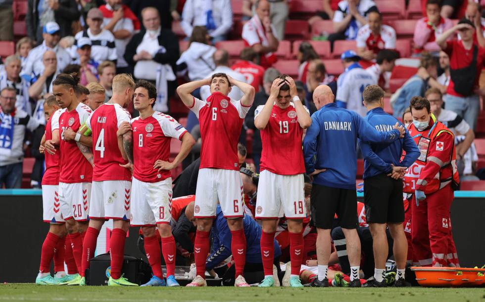 Fotos: Suspendido el partido Dinamarca - Finlandia tras el desvanecimiento  de Eriksen | Deportes | EL PAÍS