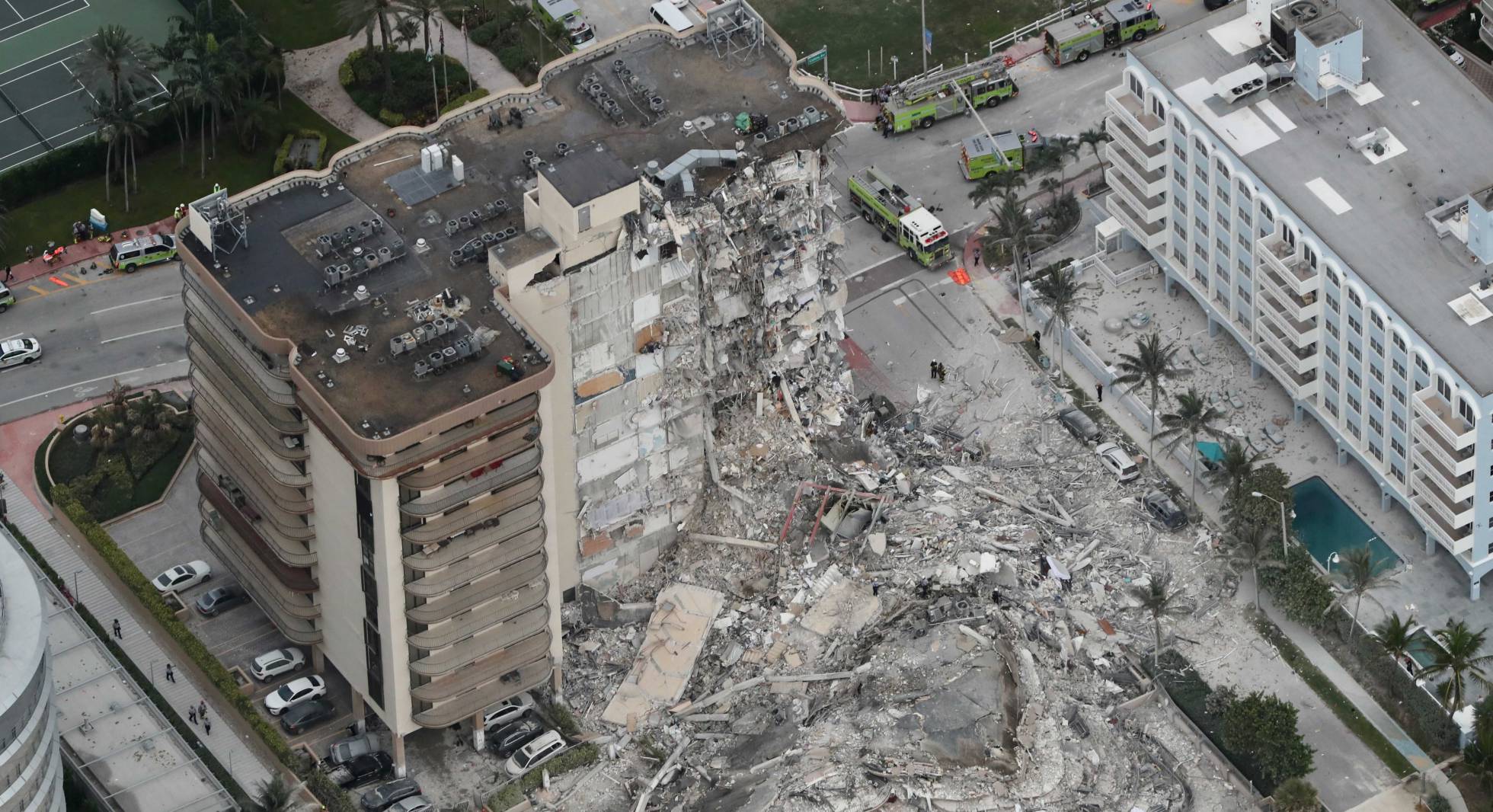 Fotos: Miami: O desabamento de um prédio em Surfside, na região de Miami,  em imagens | | EL PAÍS