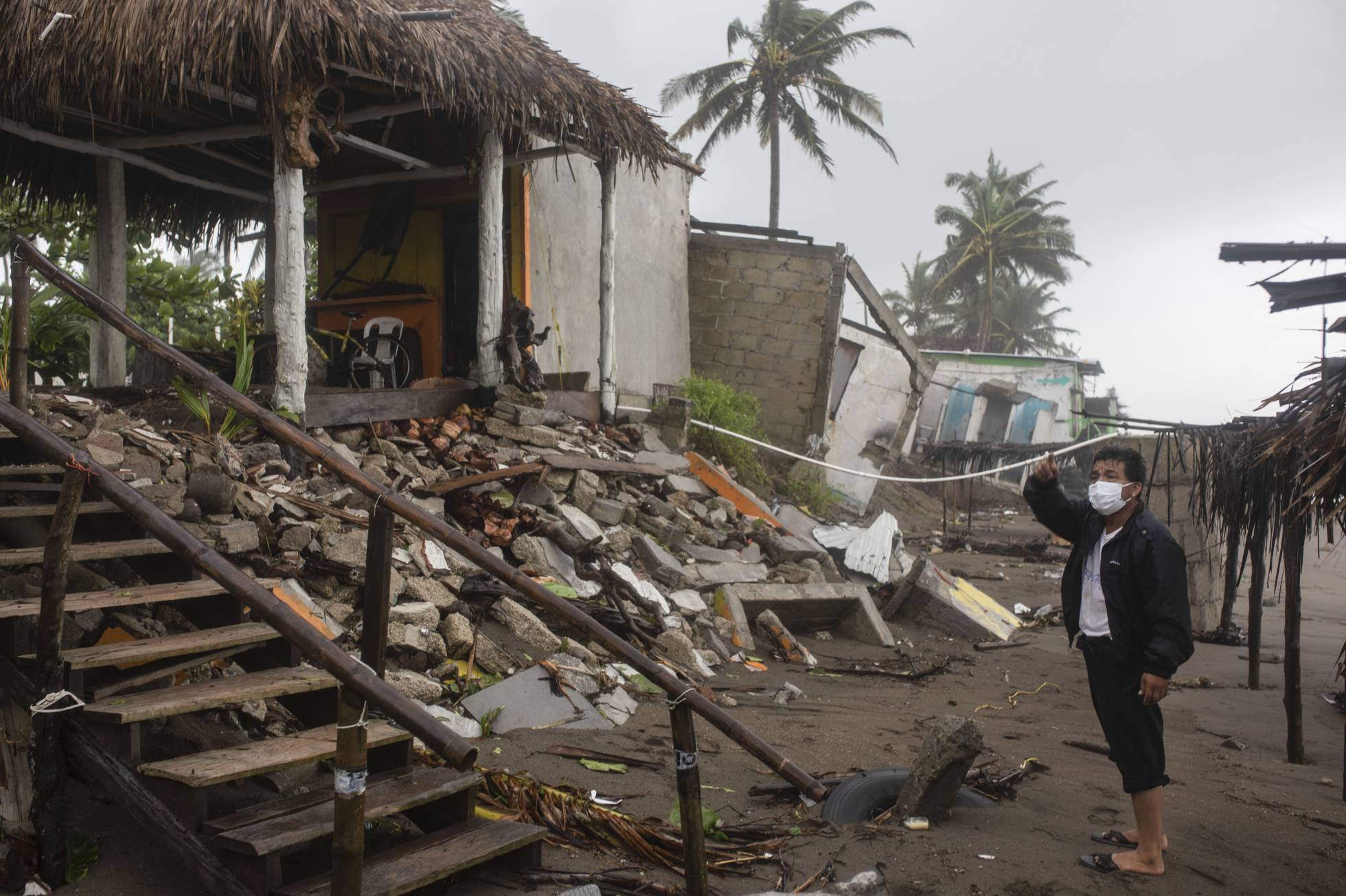 Fotos Huracán categoría 1 Los destrozos del huracán 'Grace' en su