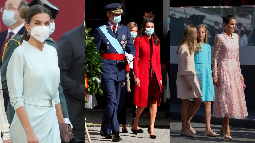 Fotos: Los 'looks' de la reina Letizia en la Fiesta Nacional | y Famosos | EL PAÍS