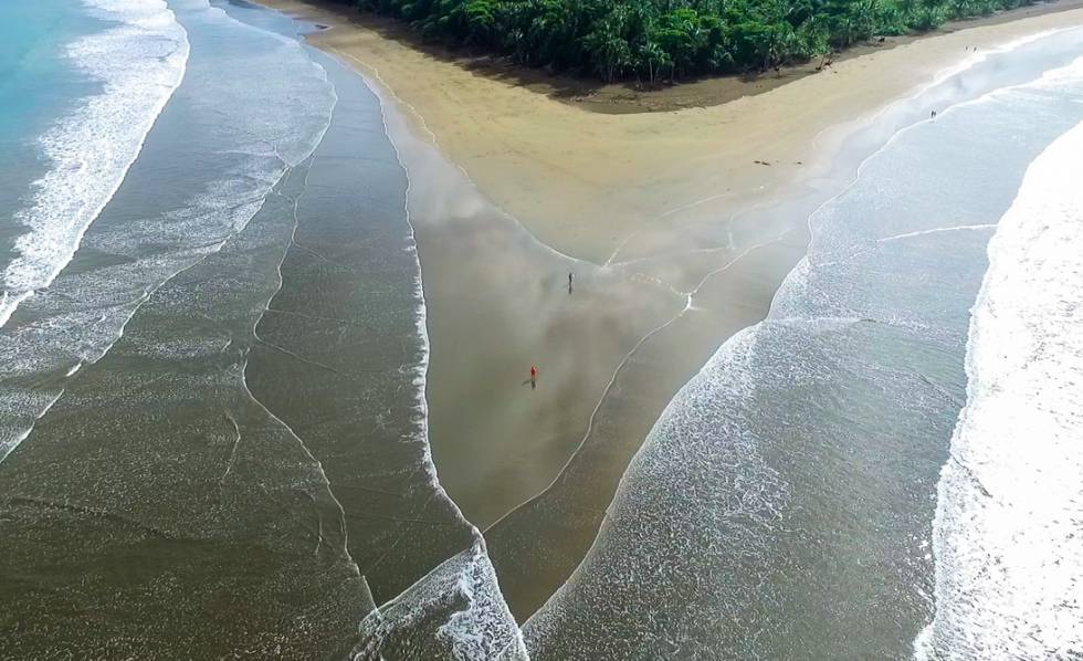 Punta Ballena, on the Costa Rican Pacific coast.