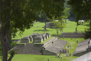 Las ruinas maya de Copán, en Honduras.