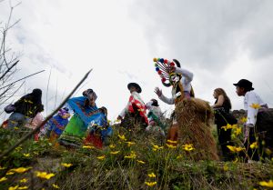 Celebración del Inti Raymi, la fiesta del sol, durante el solsticio de verano (21 de junio).