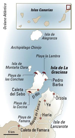 La Graciosa, isla sin asfalto