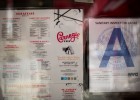 Las letras de los restaurantes de Nueva York