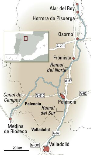 Canal de Castilla: Rutas, barco, bicicleta. - Foro Madrid