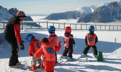 A la nieve desde los tres meses