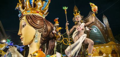 La magia de las Fallas de Valencia