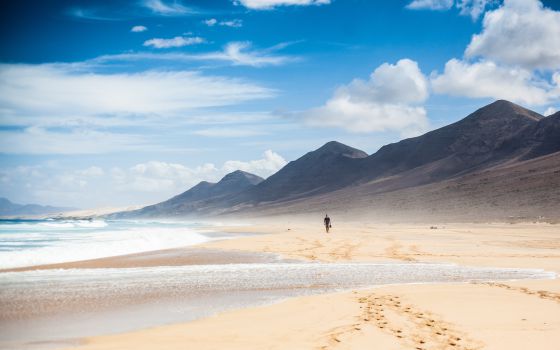 Playa de El Cofete, en Fuerteventura