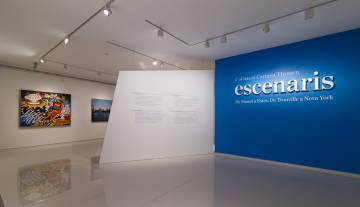 Sala del nuevo museo Carmen Thyssen, en Andorra.