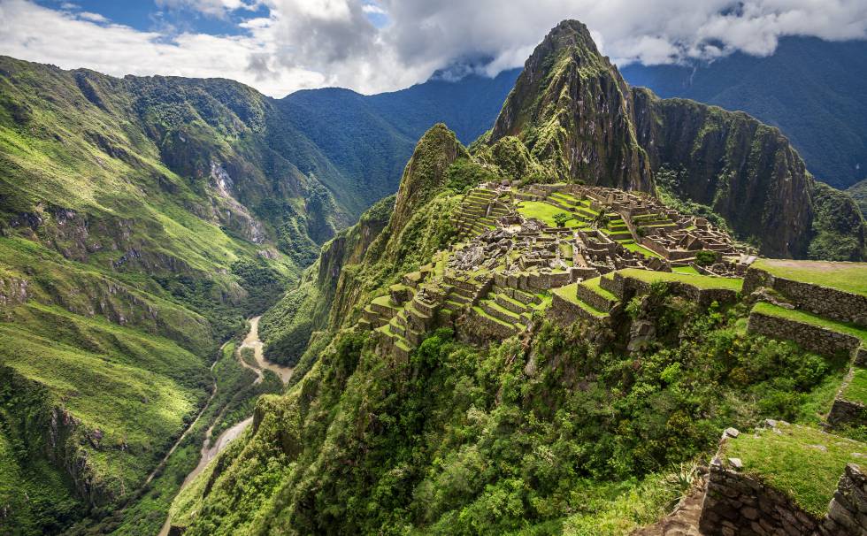 La ciudadela de Machu Picchu.