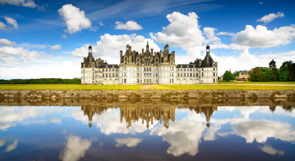 El castillo de Chambord, en el valle del Loira.