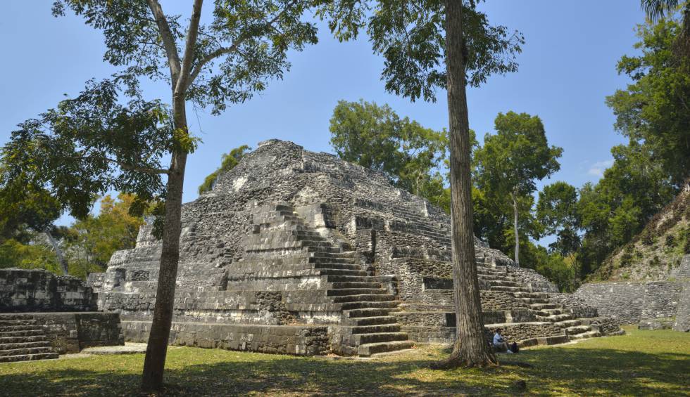 Las ruinas mayas de Yaxhá, en Guatemala.