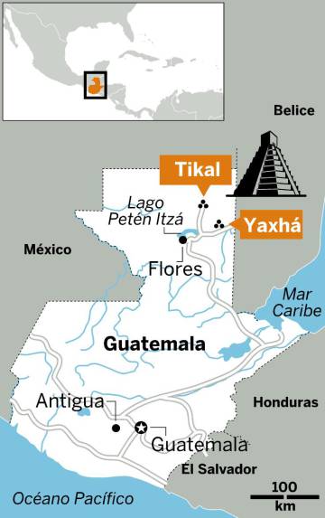 Guatemala entre cocodrilos y ruinas mayas