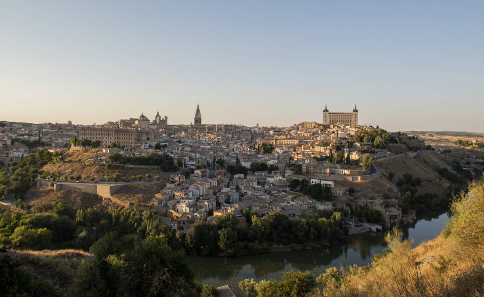Vista panorámica de Toledo.