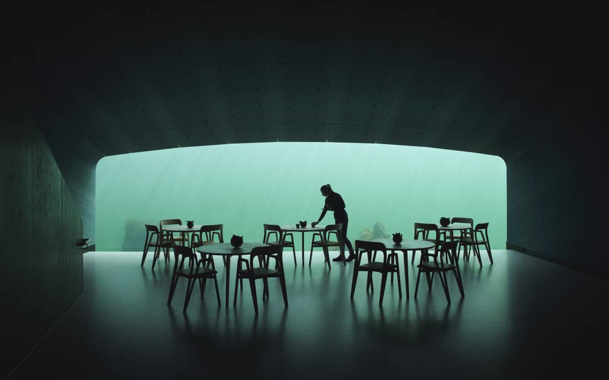 Abre Under, el primer restaurante submarino de Europa