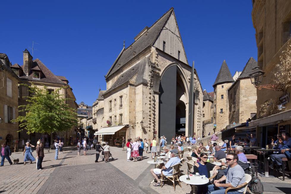 El pueblo de Sarlat-la-Canéda, en la región francesa de Périgord. 