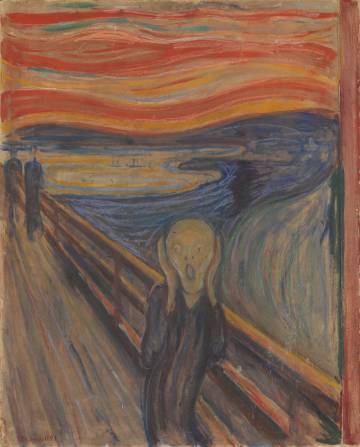 'El grito' (1893), de Edvard Munch.