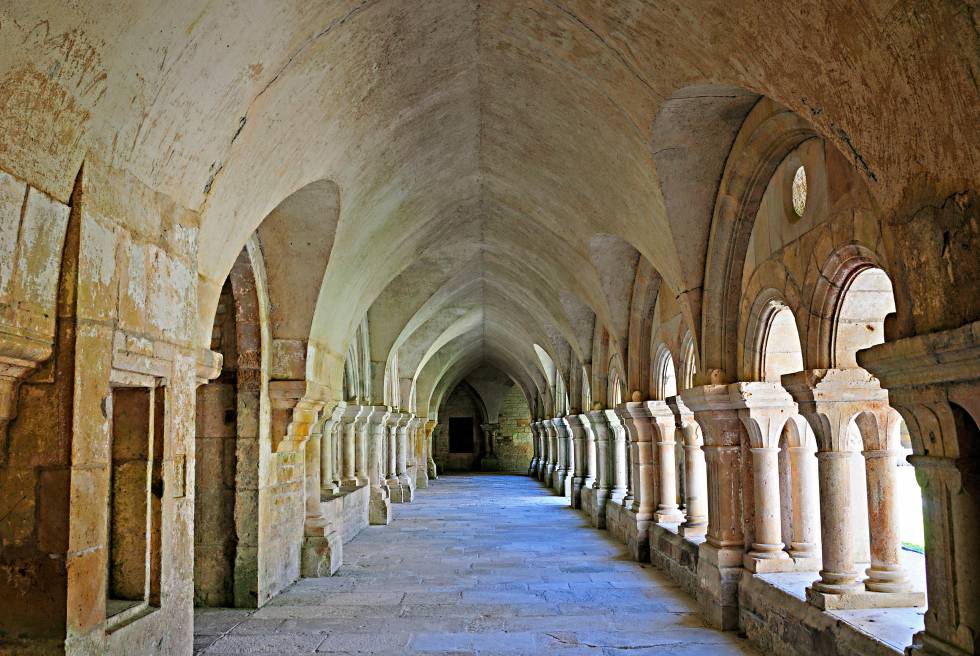 La Abbaye de Fontenay, en Borgoña (Francia).