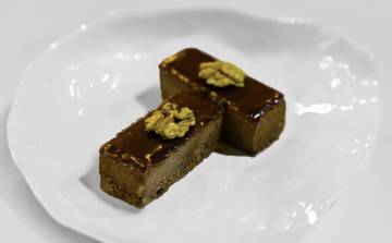 'Brownie' de chocolate, uno de los postres del Horno de Asar Paco.