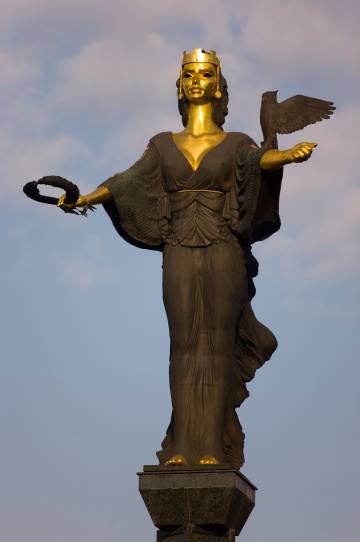 The monument to Sveta Sofia (Sacred Wisdom).