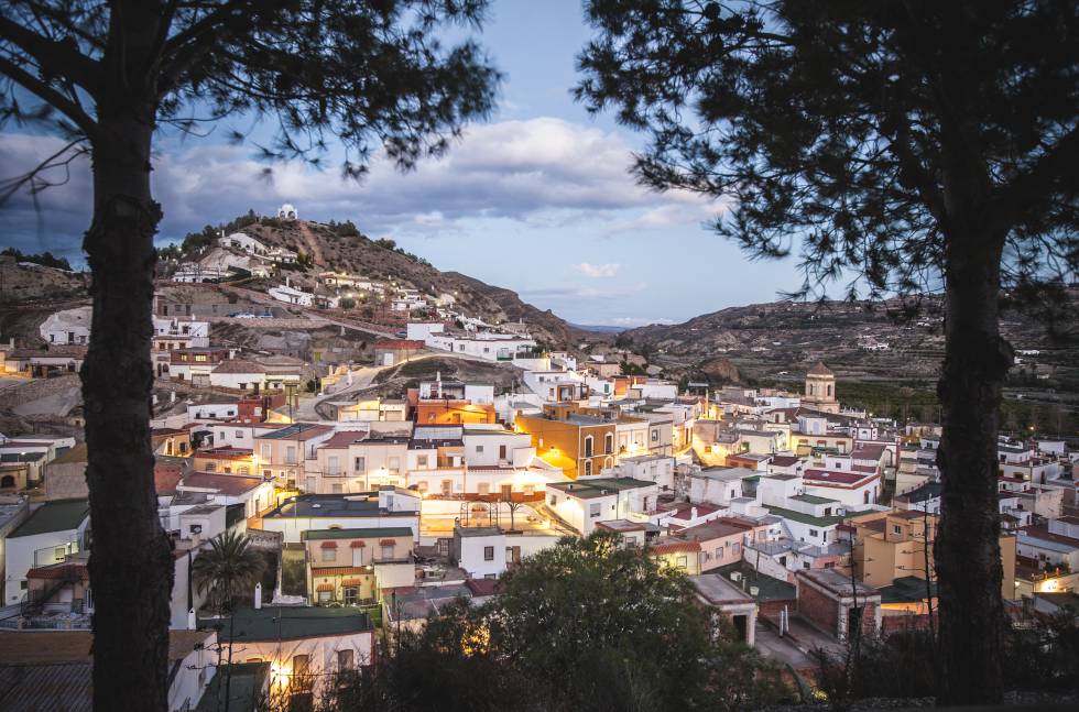 Vista del pueblo de Terque, en Almería.