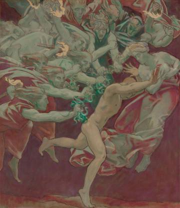Orestes and the Furies, mural by John Singer Sargent at the Museum of Fine Arts, Boston.