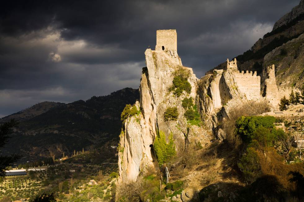 Castillo de La Iruela, en el parque natural de Cazorla, Segura y Las Villas.