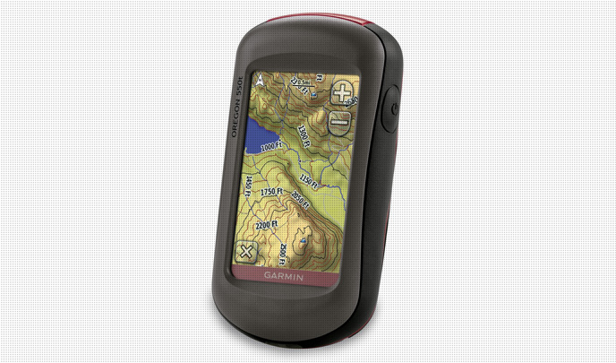 GPS Oregon 550T de Garmin