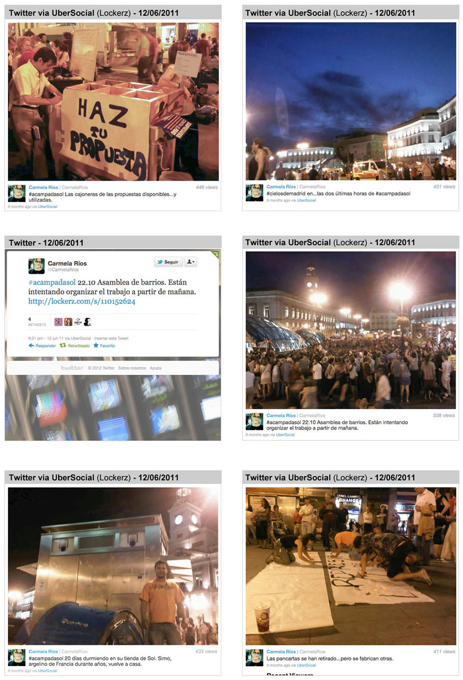 Narración del #15m | EL PAÍS