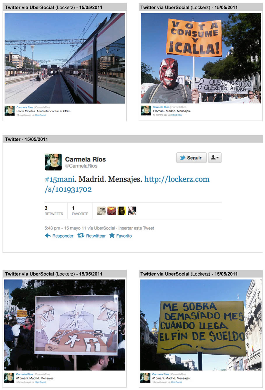 Narración del #15m | EL PAÍS