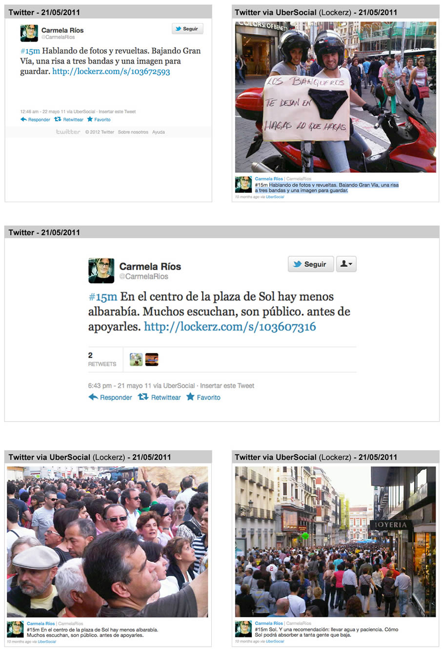 Narración del #15m | EL PAÍS