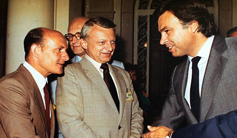 Peter Steglich y Mercedes Álvarez