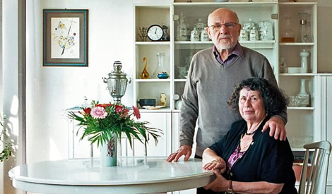 Peter Steglich y Mercedes Álvarez