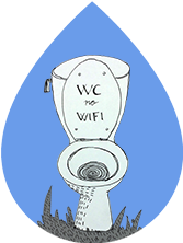 Ilustración de un wc