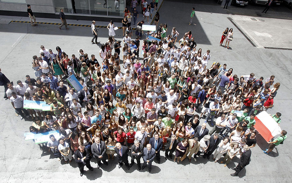 Foto El País de los estudiantes 2012