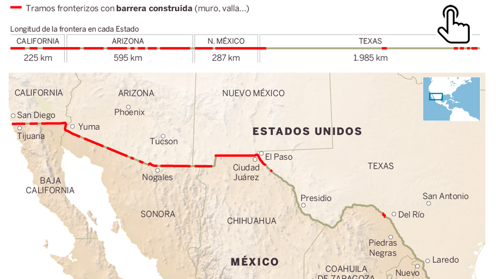 Entre dos tierras: el muro entre Estados Unidos y México | EL PAÍS