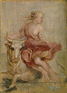 El rapto de Europa de Rubens