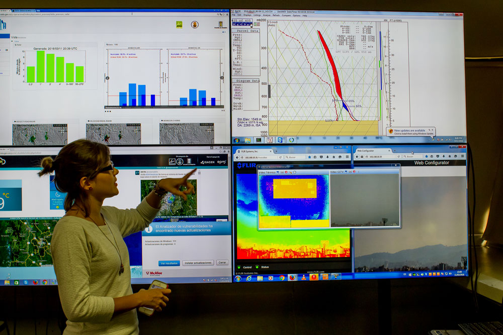 Los niveles de contaminación de la ciudad se vigilan desde Siata, o el Sistema de Alerta Temprana.