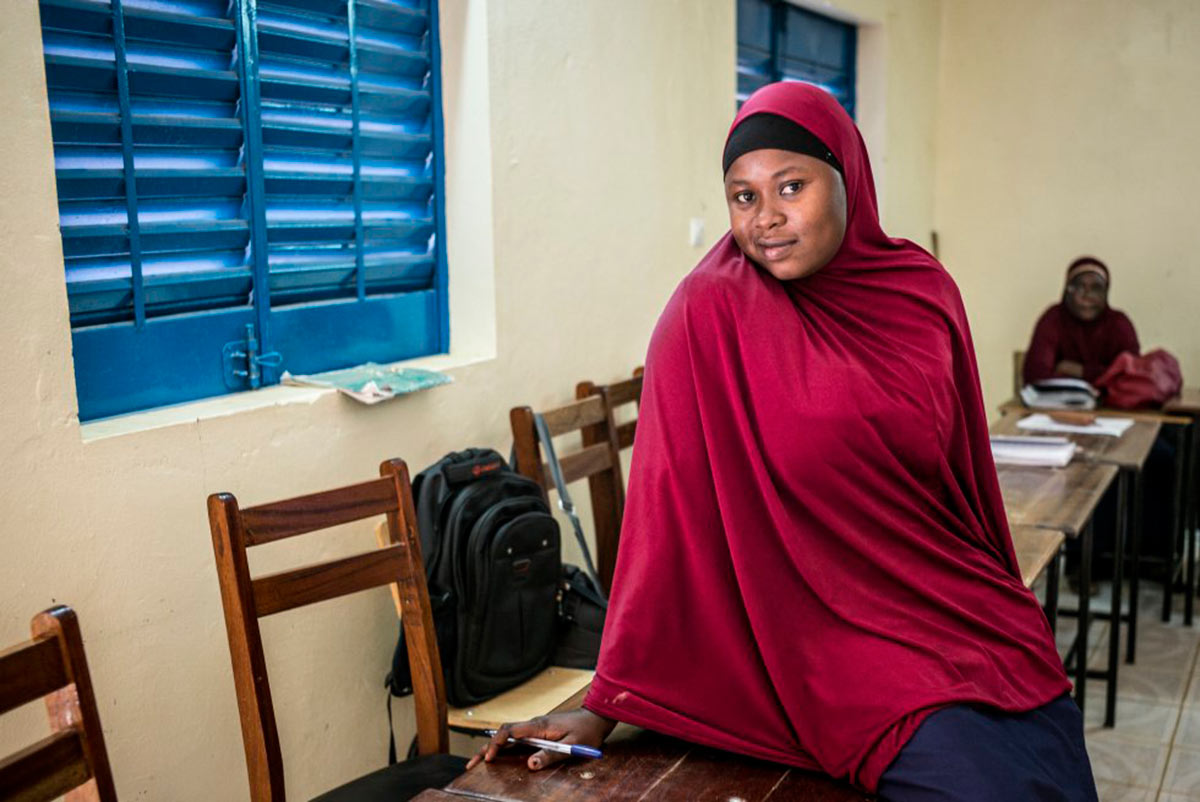 Aishatou Ibrahim, de 25 años, natural de Zinder