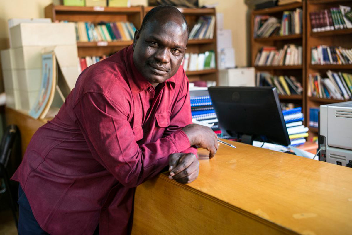 El doctor Saliou Malam Harou, de 46 años, ha trabajado como médico generalista del Estado