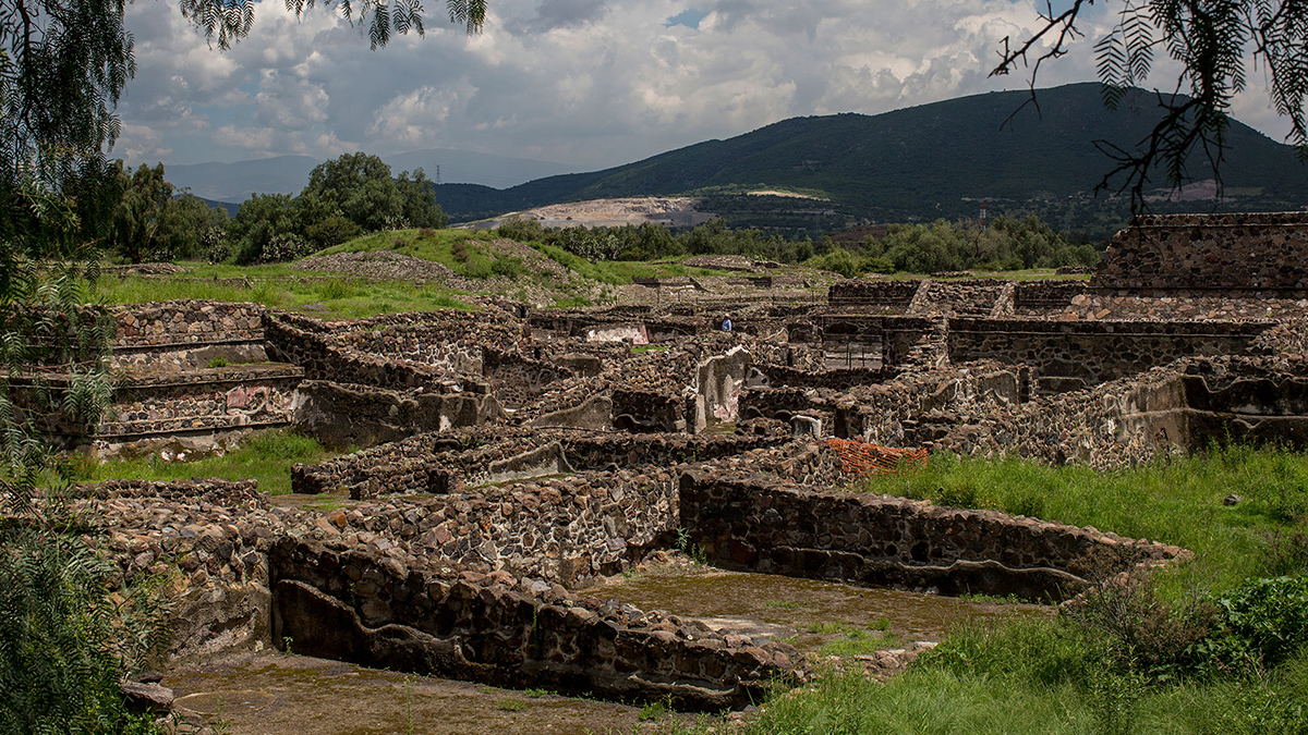 Paisaje modificado de Teotihuacan