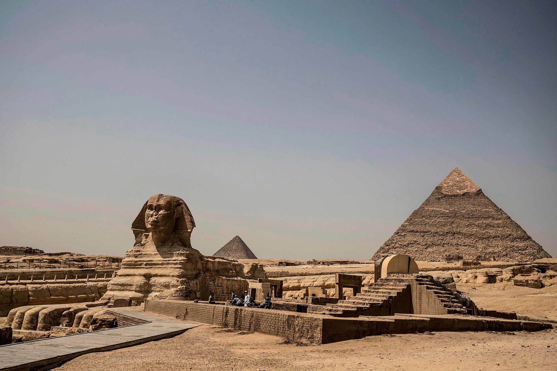 Egipto. Pirámides de Giza