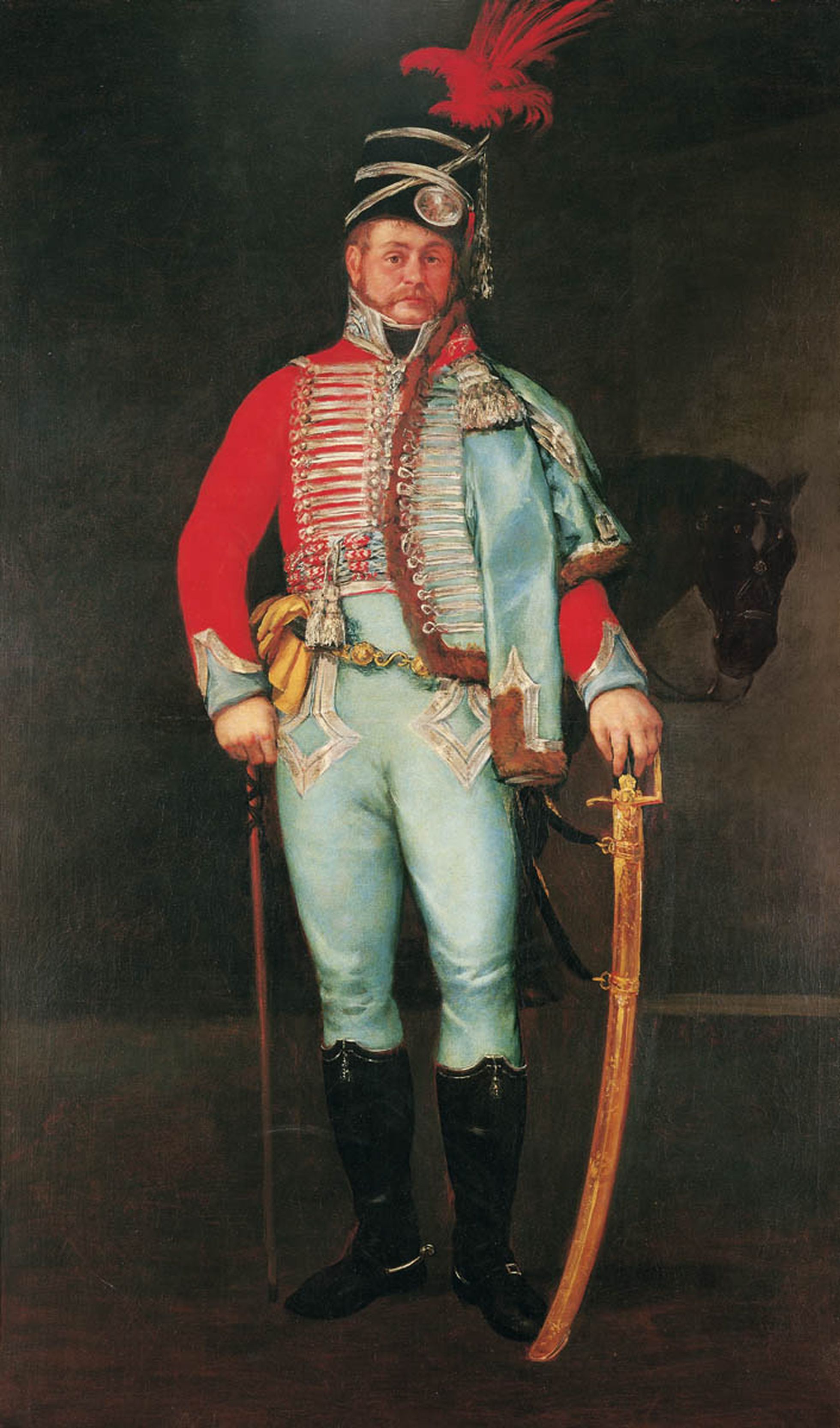 Retrato de Don Pantaleón Pérez de Nenin pintado en 1808 por Goya.