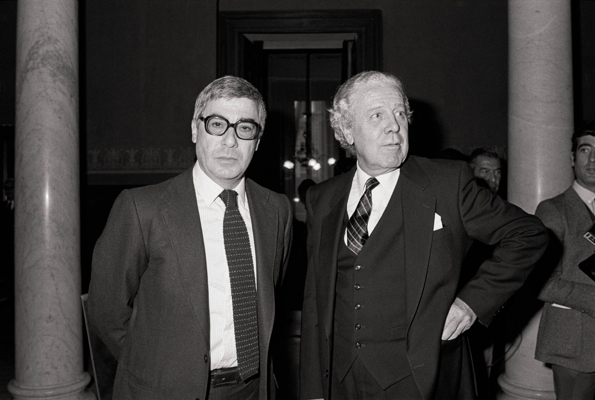 Rafael Azcona y Luis Garcia Berlanga, en una imagen de archivo.