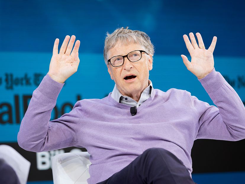 Bill Gates, durante una charla en Nueva York en noviembre de 2019.