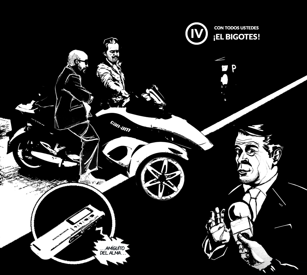 Con todos ustedes, ¡El Bigotes!