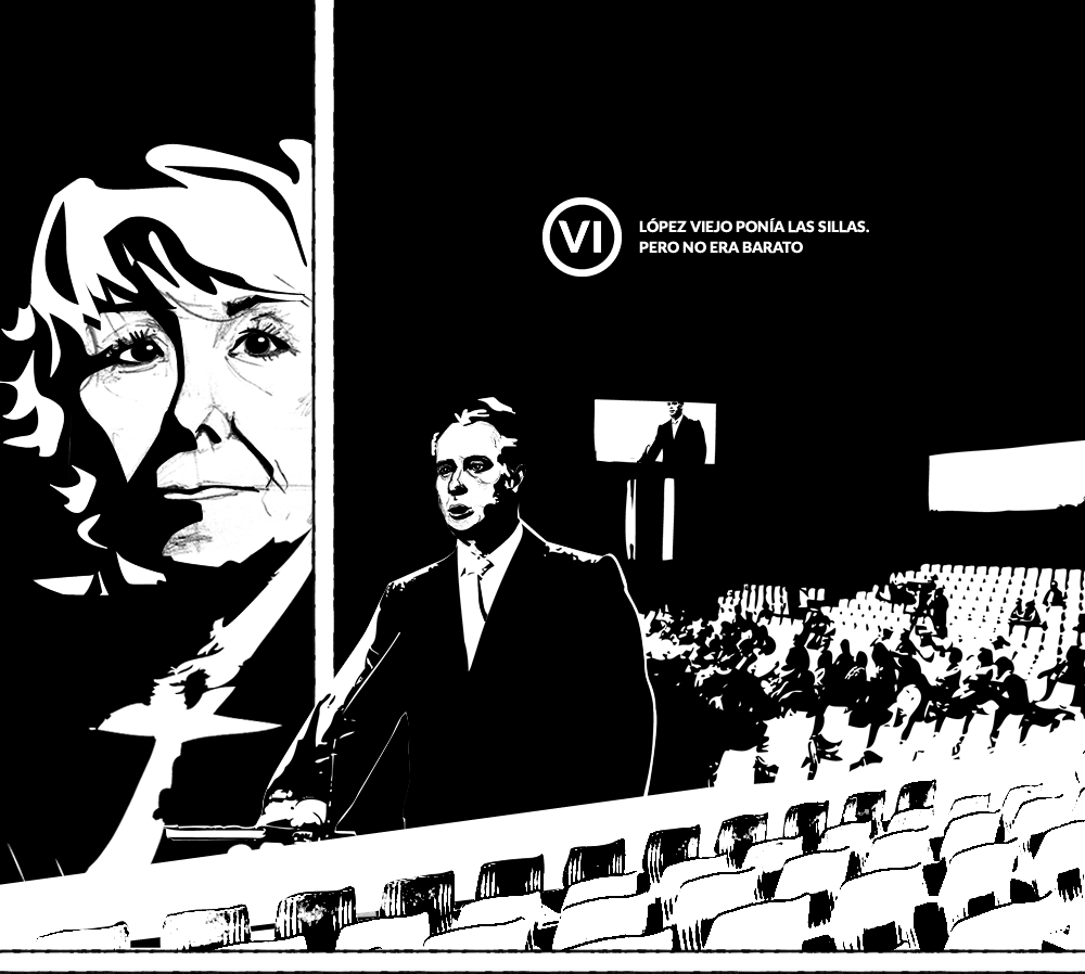 López Viejo ponía las sillas. Pero no era barato