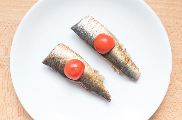 Sardinas marinadas con soja